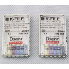 Dentsply Maillefer K Files Colorinox